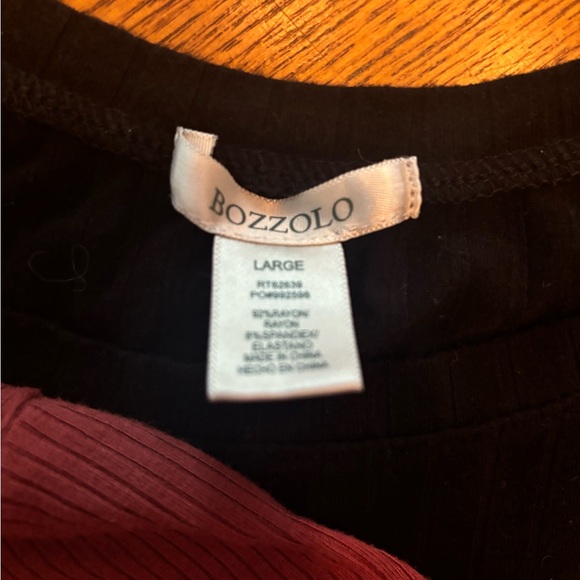 Black and Rusted red t-shirts (set of two). Girls Size Large - Picture 4 of 6